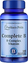 Suplement Witamina B - Puritan's Pride Complete B Complex Vitamin — Zdjęcie N1