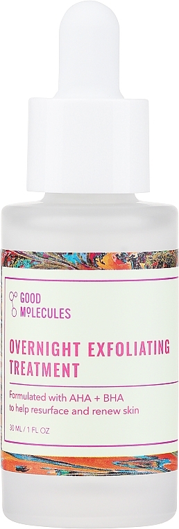 Serum złuszczające na noc - Good Molecules Overnight Exfoliating Treatment — Zdjęcie N2