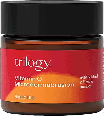 Krem do mikrodermabrazji twarzy z witaminą C - Trilogy Vitamin C Microdermabrasion Cream — Zdjęcie N1