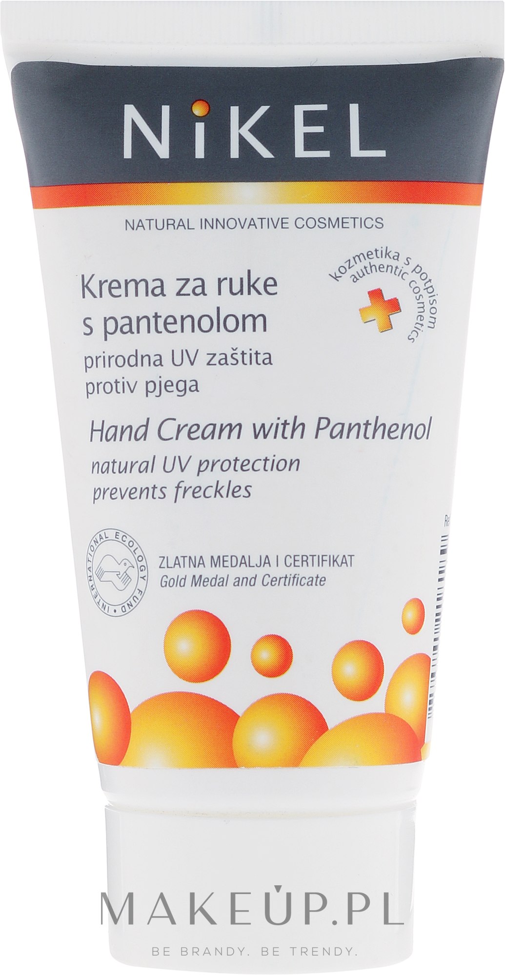 Regenerujący krem do rąk z pantenolem - Nikel Hand Cream With Panthenol — Zdjęcie 50 ml