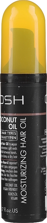 PRZECENA! Nawilżający olej kokosowy do włosów - Gosh Copenhagen Moisturizing Coconut Oil * — Zdjęcie N3