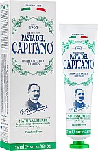 Pasta do zębów Naturalne zioła - Pasta Del Capitano 1905 Natural Herbs Toothpaste — Zdjęcie N2