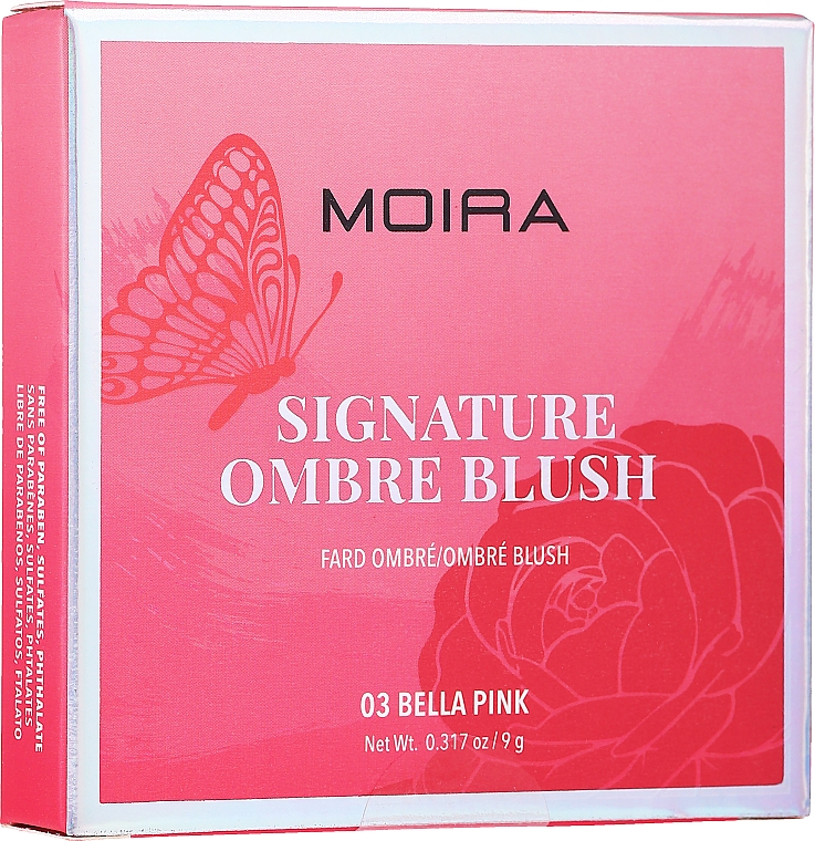 Róż do policzków - Moira Signature Ombre Blush  — Zdjęcie N8