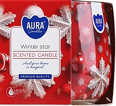 Świeca zapachowa w szkle Winter Star - Bispol Scented Candle — Zdjęcie N2