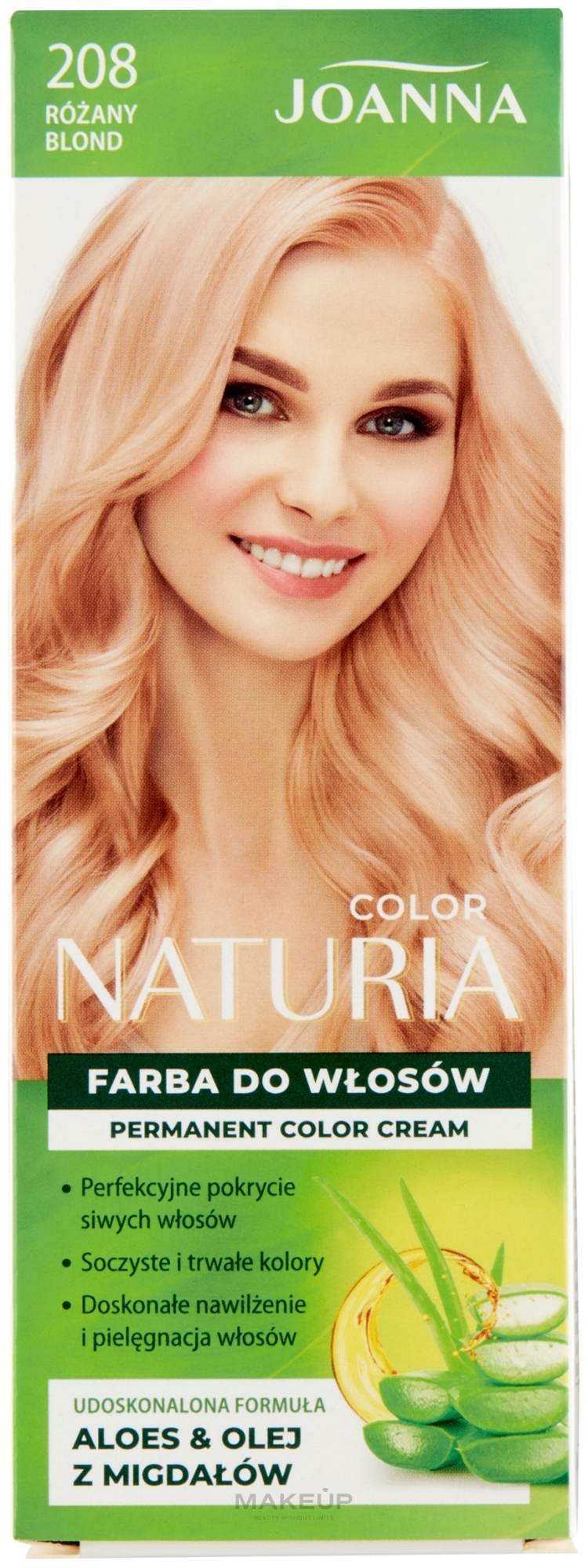 Joanna Naturia Color - Farba do włosów — Zdjęcie 208 - Pink Blond