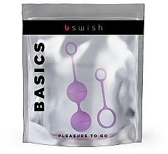 Kulki gejszy, fioletowe - B Swish Bfit Basic Kegal Balls Orchid — Zdjęcie N2