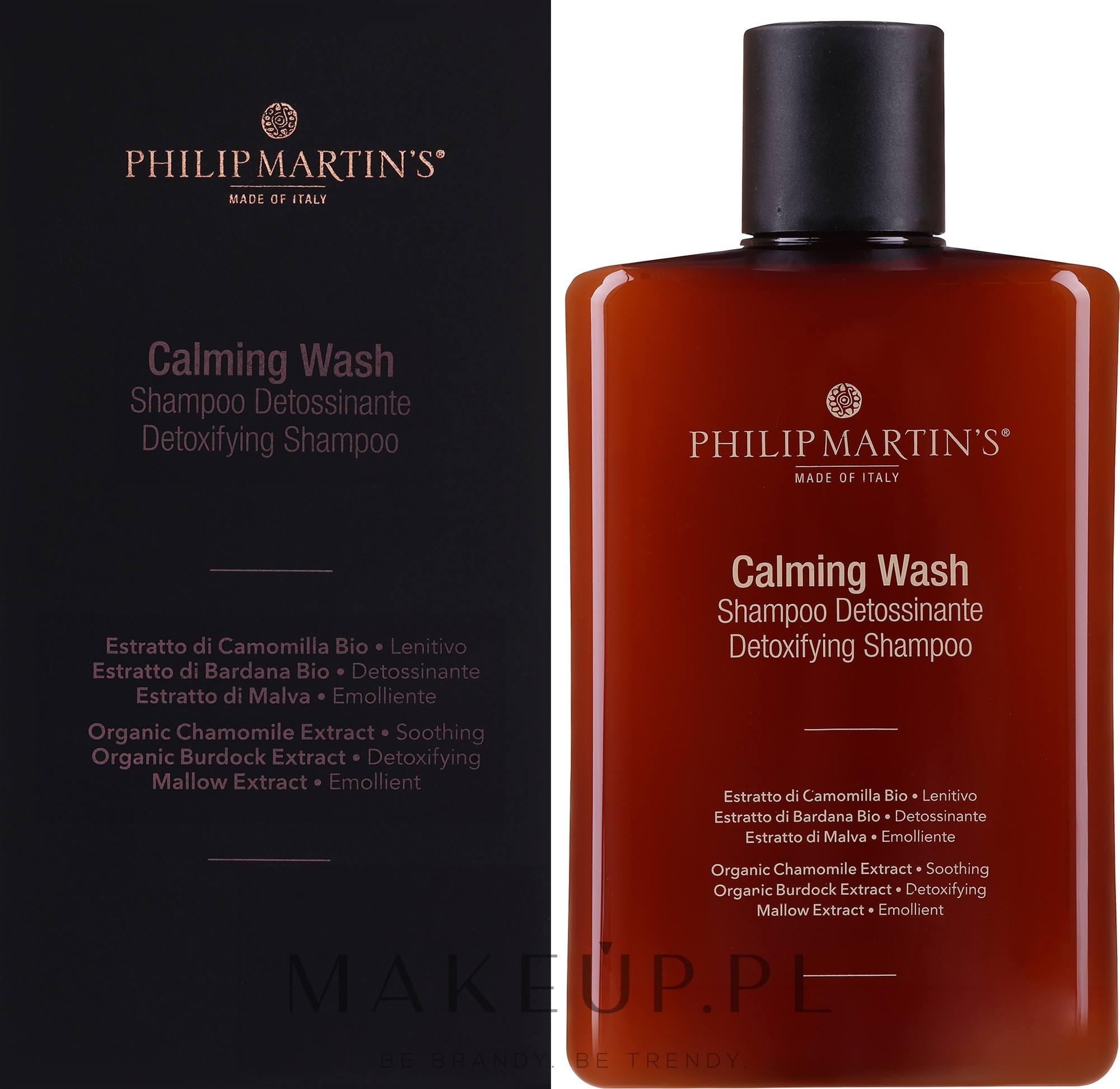 Szampon do włosów i wrażliwej skóry głowy - Philip Martin's Calming Wash Shampoo — Zdjęcie 320 ml