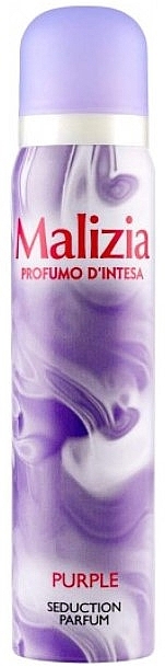 Perfumowany dezodorant Fioletowy - Malizia Purple Deodorant — Zdjęcie N1