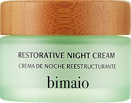Kup PRZECENA! Rewitalizujący krem do twarzy na noc - Bimaio Restorative Night Cream *