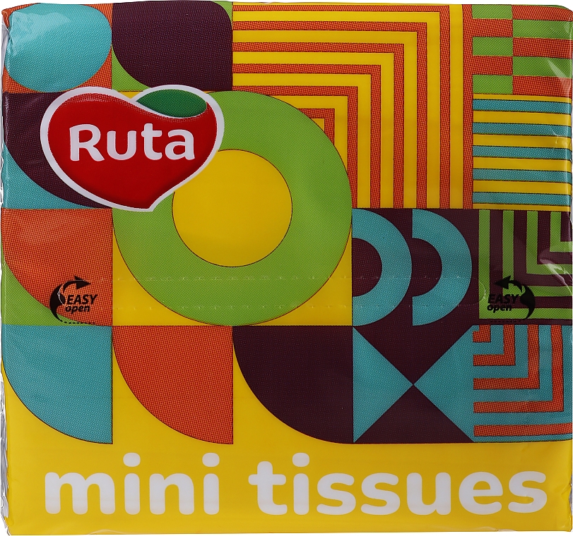 Chusteczki higieniczne Mini Tissue, 150 szt. - Ruta — Zdjęcie N1