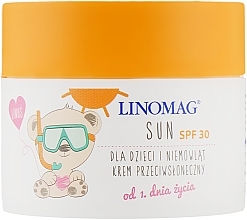 Kup PRZECENA! Krem przeciwsłoneczny dla dzieci i niemowląt - Linomag Sun Cream SPF 30 *