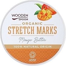 Masło do ciała na rozstępy Mango - Wooden Spoon Stretch Marks Mango Butter — Zdjęcie N1