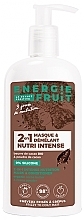 Kup Intensywna maska-odżywka do włosów z organicznym masłem kakaowym - Energie Fruit 2in1 Nutri Intense Detangling Mask