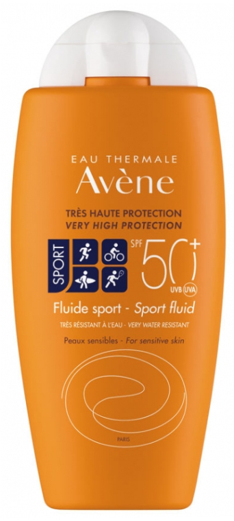 Balsam przeciwsłoneczny dla aktywnych SPF 50+ - Avène Solaire Fluide Sport