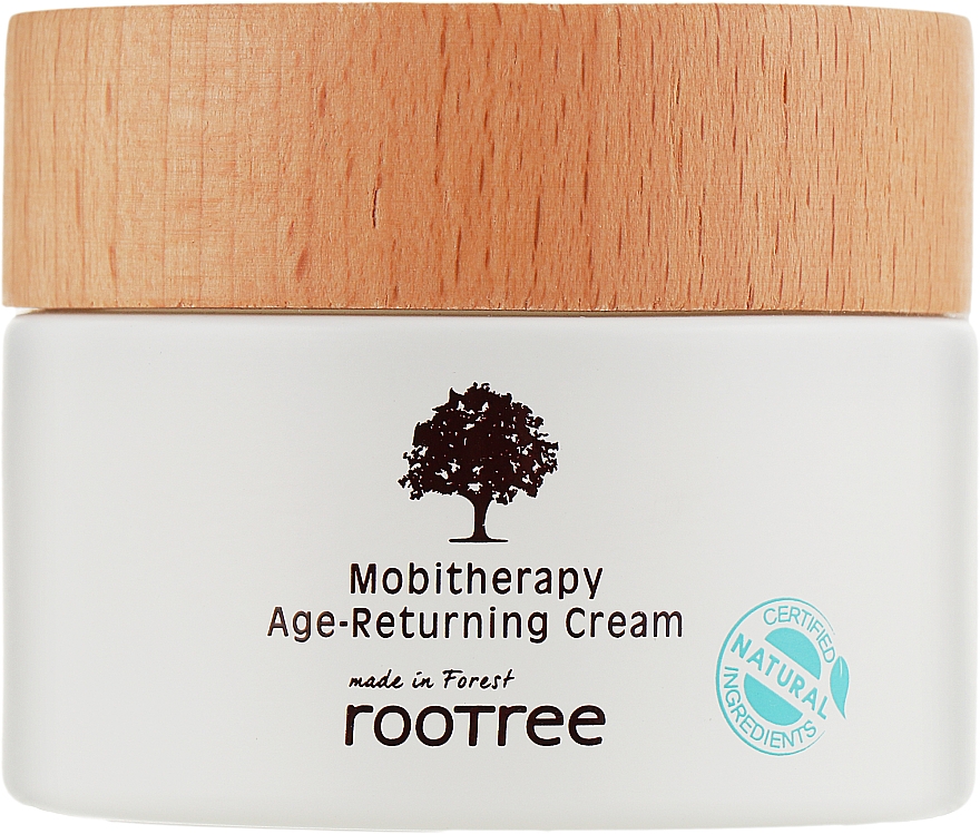 Przeciwzmarszczkowy krem do twarzy - Rootree Mobitherapy Age-Returning Cream  — Zdjęcie N1