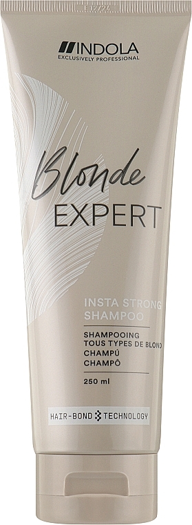 Rewitalizujący i wzmacniający szampon do włosów blond - Indola Blonde Expert Insta Strong Shampoo — Zdjęcie N4