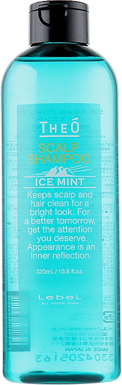 Szampon do włosów, Lodowa mięta - Lebel TheO Scalp Shampoo Ice Mint — Zdjęcie N1