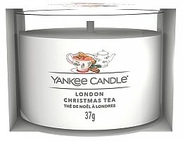 Mini świeca zapachowa - Yankee Candle London Christmas Tea — Zdjęcie N1