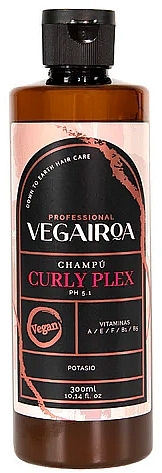 Szampon do włosów kręconych - Vegairoa Curly Plex Shampoo — Zdjęcie N1