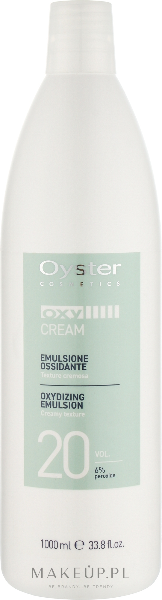 Utleniacz 20 vol. 6% - Oyster Cosmetics Oxy Cream Oxydant — Zdjęcie 1000 ml