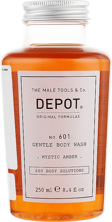 Łagodny żel pod prysznic Mistyczny bursztyn - Depot 601 Gentle Body Wash Mystic Amber — Zdjęcie N1