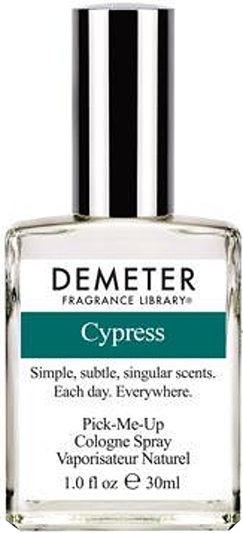 Demeter Fragrance The Library of Fragrance Cypress - Woda kolońska — Zdjęcie N1
