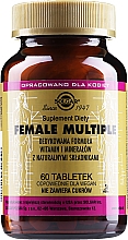 Suplement diety "Kompleks witaminowy" dla kobiet - Solgar Female Multiple — Zdjęcie N1