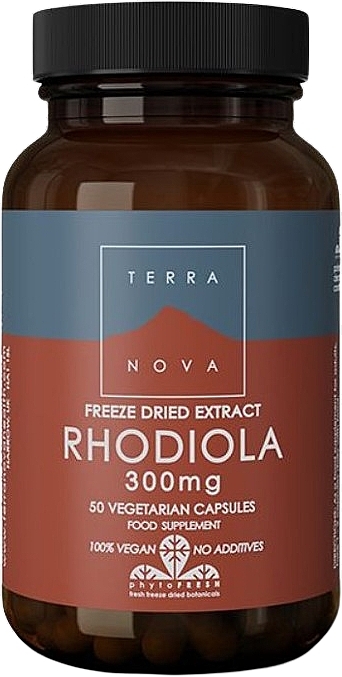 Suplement diety Różaniec górski - Terranova Rhodiola 300mg — Zdjęcie N1