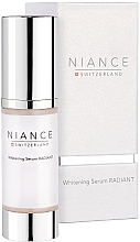 Rozświetlające serum do twarzy - Niance Whitening Serum Radiant — Zdjęcie N1