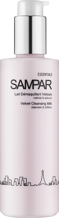 Mleczko do demakijażu - Sampar Velvet Cleansing Milk — Zdjęcie N1
