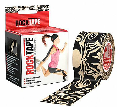 Taśma do kinesiotapingu Tattoo - RockTape Design — Zdjęcie N4