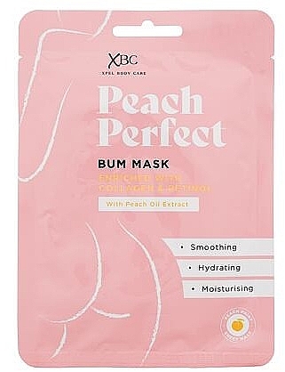 Wygładzająca maska pośladkowa - Xpel Marketing Ltd Body Care Peach Perfect Bum Mask — Zdjęcie N1