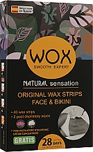 Kup Paski z woskiem na twarz i okolice bikini - WOX Smooth Expert Original Wax Strips Face & Bikini
