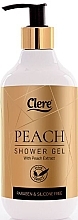 Żel pod prysznic Peach - Clere Shower Gel — Zdjęcie N1