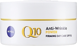 Kup Odżywczy krem na dzień przeciw zmarszczkom - NIVEA Q10 Power Anti-Wrinkle + Firming Normal Skin Cream