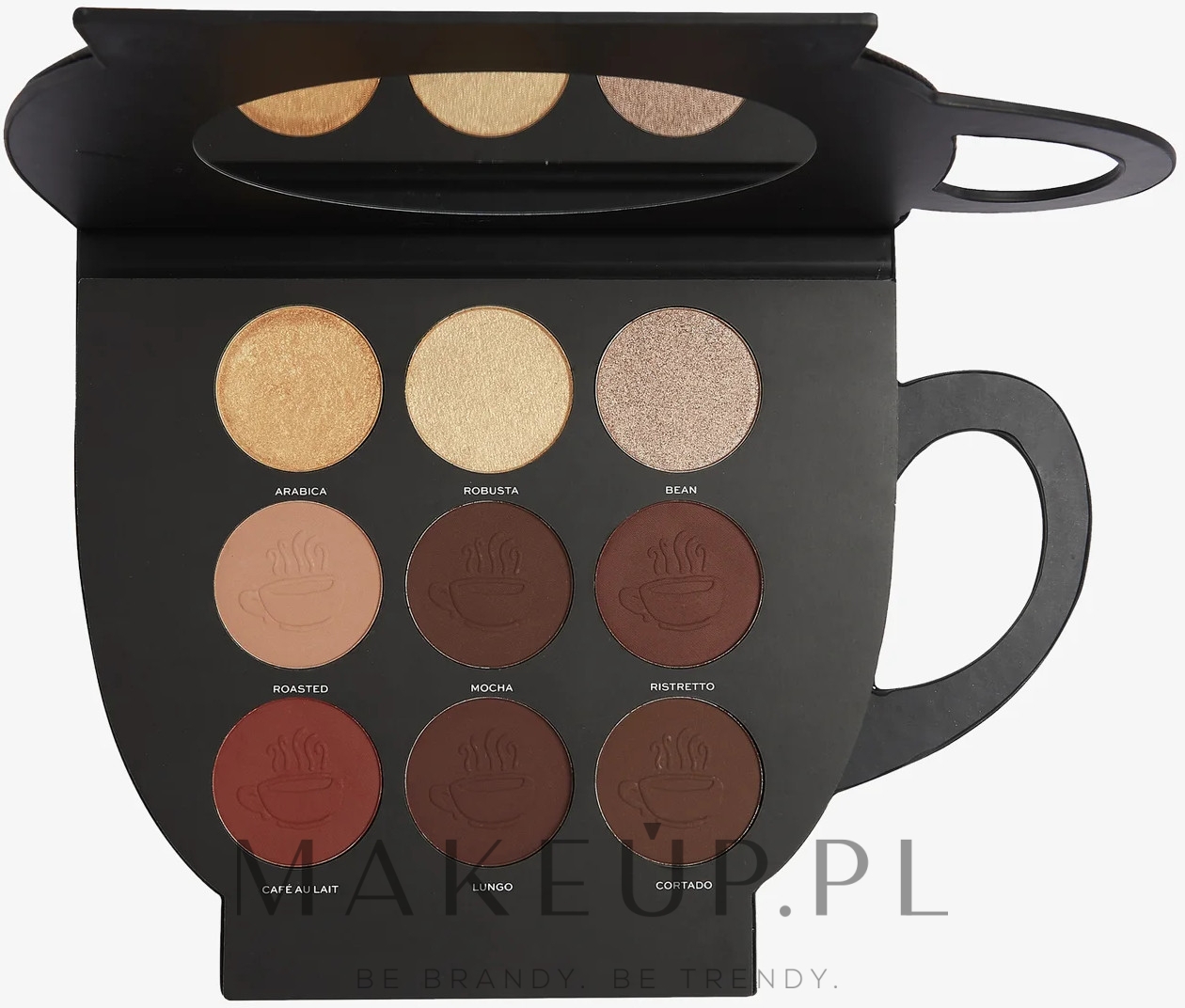 Paleta do makijażu - Makeup Revolution X Friends Grab a Cup Face Palette — Zdjęcie Dark to Deep