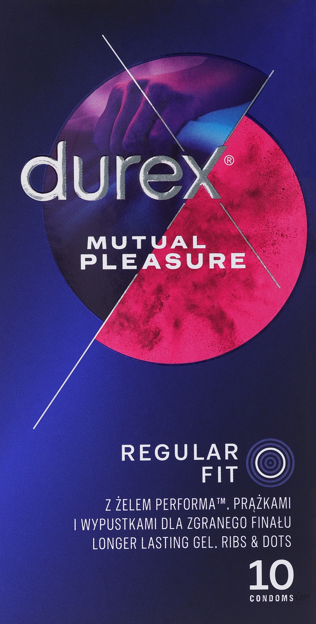 Prezerwatywy, 10 szt. - Durex Mutual Pleasure — Zdjęcie 10 szt.