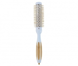 PRZECENA! Okrągła szczotka do stylizacji włosów - Ilu Hair Brush BambooM Round 25 mm * — Zdjęcie N1