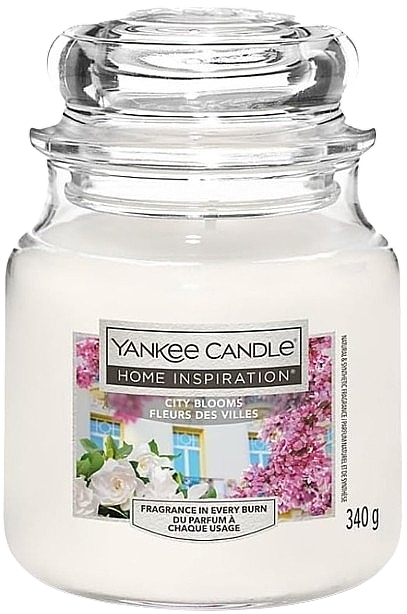 Świeca zapachowa w słoiku - Yankee Candle Home Inspiration City Blooms — Zdjęcie N1