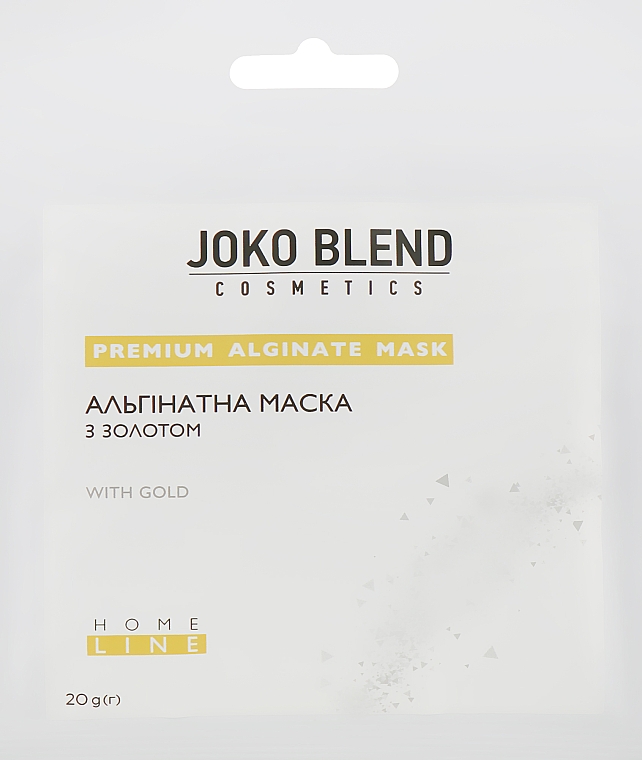 Maska alginianowa ze złotem - Joko Blend Premium Alginate Mask — Zdjęcie N1