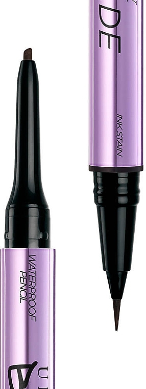 Dwustronna kredka do brwi - Urban Decay Brow Blad Ink Stain + Waterproof Pencil — Zdjęcie N4