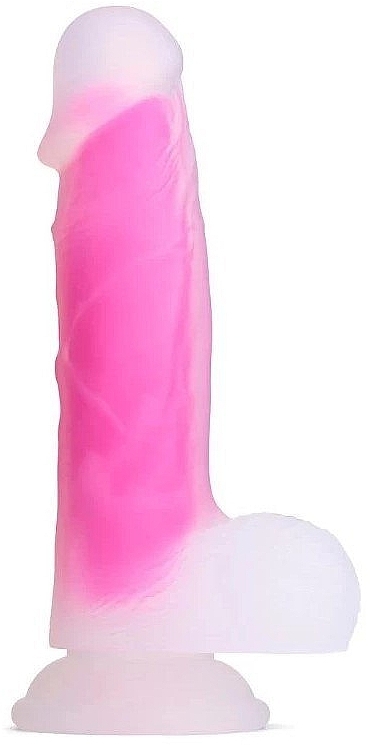 Dildo z przyssawką, różowe - So Divine Glorious Real Feel Dildo — Zdjęcie N1