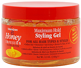 Kup Żel do włosów - BioCare StrongEnds Honey Infusion with Shea Butter Maximum Hold Styling Gel