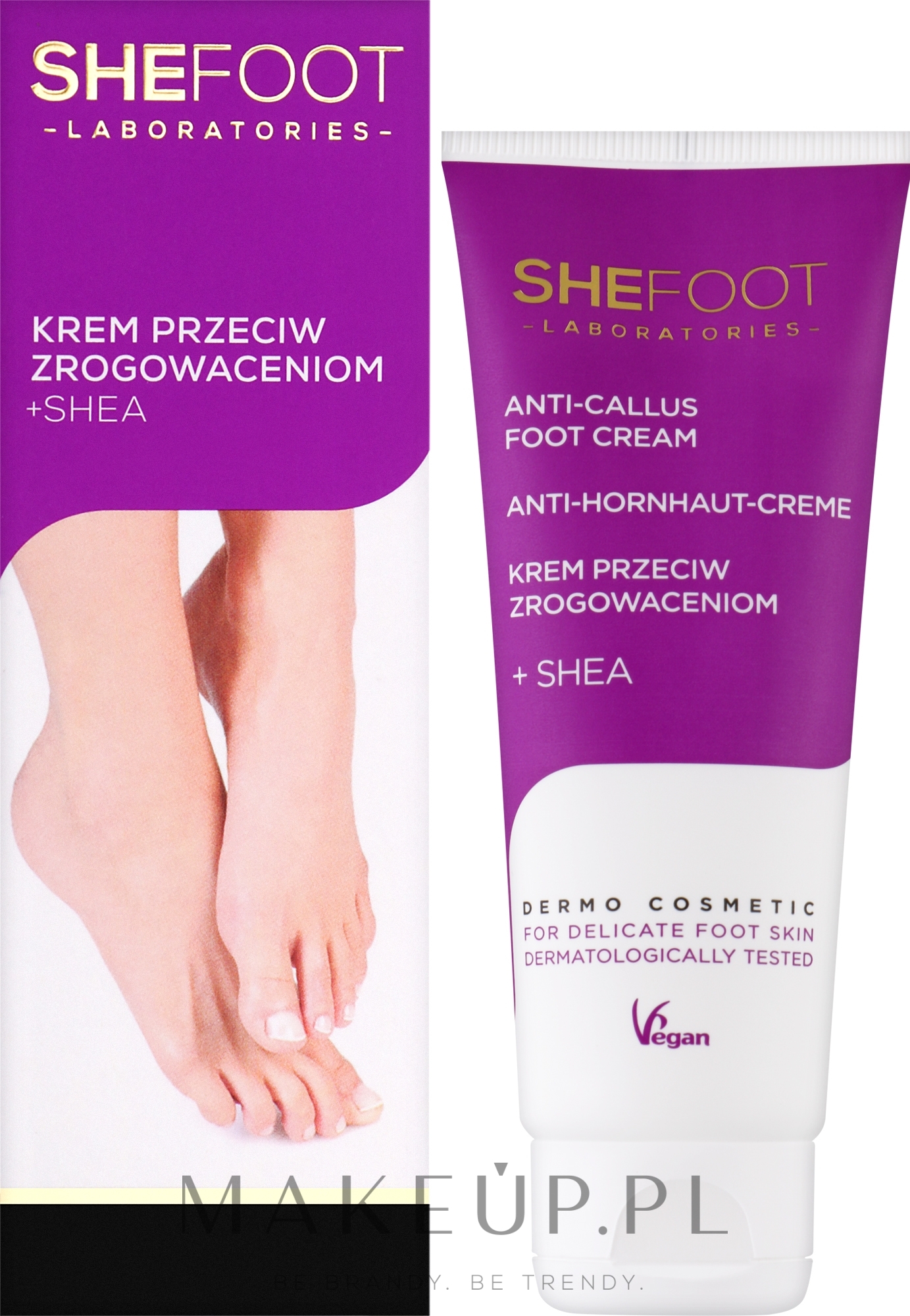 Krem do stóp przeciw zrogowaceniom - SheFoot Anti-Callous Foot Cream — Zdjęcie 75 ml