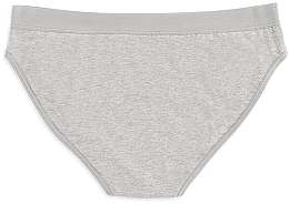 Majtki menstruacyjne, szare - Platanomelon Kiwitas Classic Sporty Menstrual Panties — Zdjęcie N2