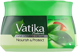 Odżywczy krem do włosów - Dabur Vatika Naturals Nourish & Protect — Zdjęcie N1