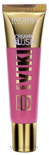 Róż kremowy - Ingrid Cosmetics x Viki Gabor ID Creamy Blush — Zdjęcie Candy Cheeks
