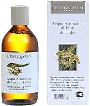 Kup Tonik nawilżający Woda aromatyczna z kwiatów lipy - L'Erbolario Acqua Aromatica di Fiori di Tiglio