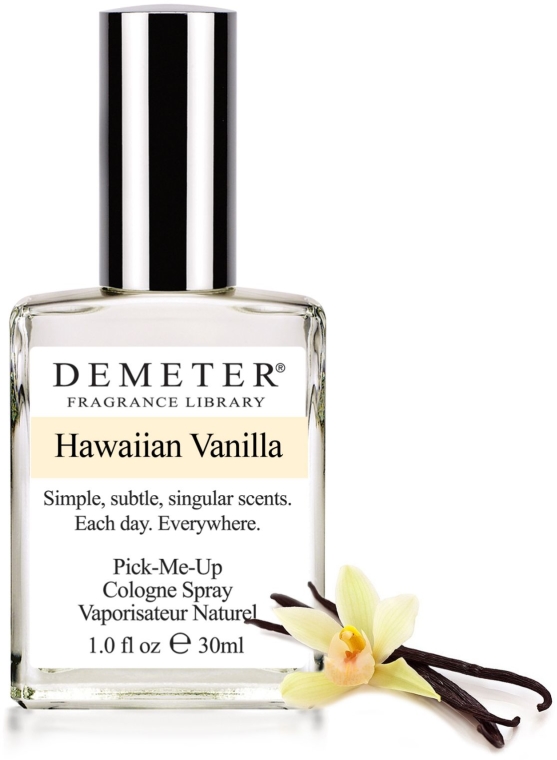 Demeter Fragrance The Library of Fragrance Hawaiian Vanilla - Woda kolońska — Zdjęcie N1
