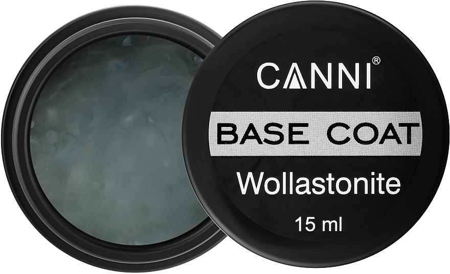 Rewitalizująca baza do paznokci, 15 ml - Canni Wollastonite Base Coat